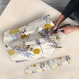 Lavender Modern Pattern Blackground Umbrella