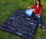 Shark Pattern Premium Quilt