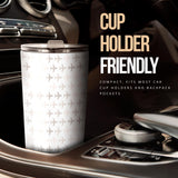 Airplane Print Pattern Tumbler