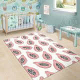 Papaya Pattern Area Rug