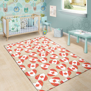 Canada Pattern Print Design 01 Area Rug