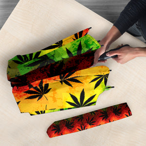 Canabis Marijuana Weed Pattern Print Design 03 Umbrella