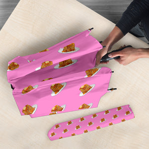 Pancake Pattern Print Design 04 Umbrella