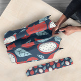 Dragon Fruits Dark Blue Background Umbrella