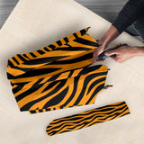 Bengal Tigers Skin Print Pattern Background Umbrella