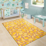 Potato Chips Pattern Print Design 01 Area Rug