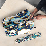 Japanese Wave Pattern Umbrella