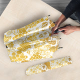 Gold Grape Pattern Umbrella