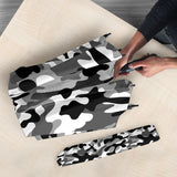 Black White Camo Camouflage Pattern Umbrella