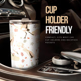 Beautiful Japanese Cranes Pattern Tumbler