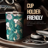 Koi Fish Carp Fish Lotus Pattern Tumbler