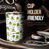 Sketch Funny Frog Pattern Tumbler