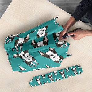 Hand Drawn Boston Terrier Dog Pattern Umbrella