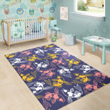 Koi Fish Carp Fish Pattern Area Rug