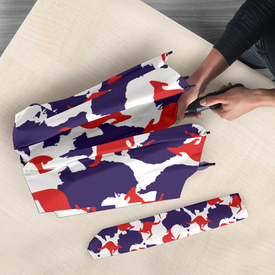Kangaroo Australian Pattern Umbrella
