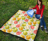 Guava Design Pattern Premium Quilt
