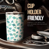 Green Ginkgo Leaves Pattern Tumbler