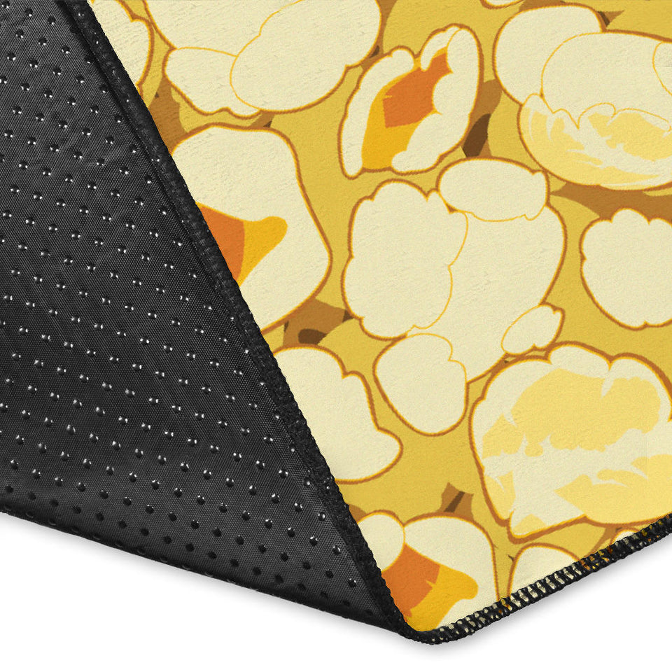 Popcorn Pattern Print Design 04 Area Rug