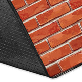 Brick Printed Pattern Print Design 03 Area Rug