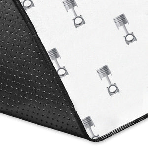 Engine Piston Background Pattern Print Design 01 Area Rug