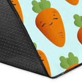 Carrot Pattern Print Design 03 Area Rug