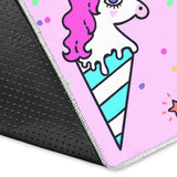 Cute Ice Cream Cone Animal Pattern Area Rug