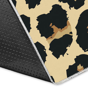 Leopard Print Design Pattern Area Rug