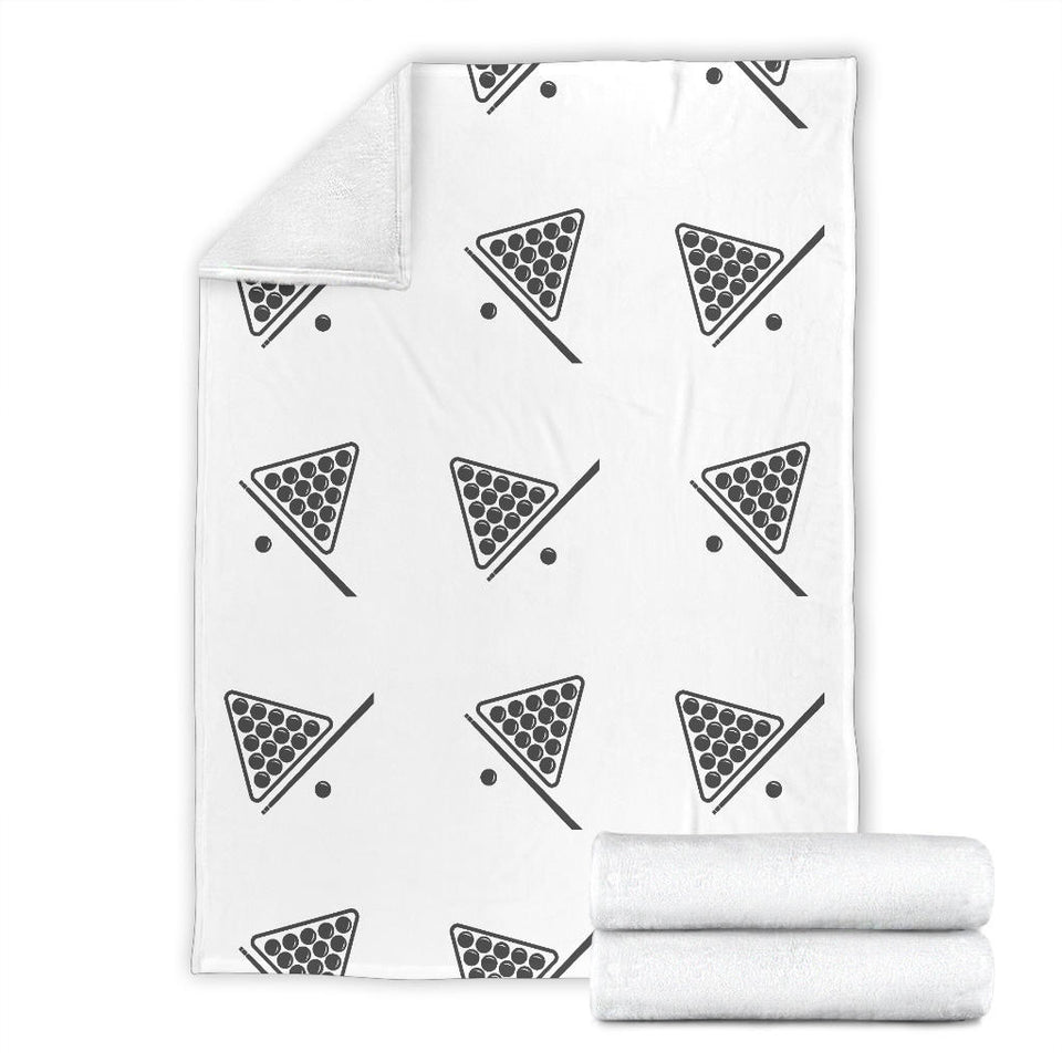 Billiard Ball Pattern Print Design 03 Premium Blanket