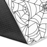 Spider Web Cobweb Pattern Area Rug