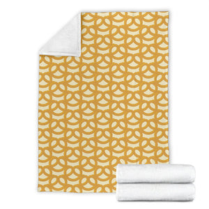 Pretzels Pattern Print Design 01 Premium Blanket