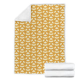 Pretzels Pattern Print Design 01 Premium Blanket