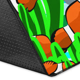 Clown Fish Pattern Print Design 01 Area Rug
