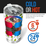 Sketch Funny Frog Pattern Tumbler