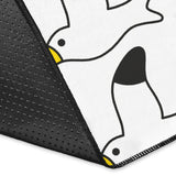 Seagull Pattern Print Design 05 Area Rug