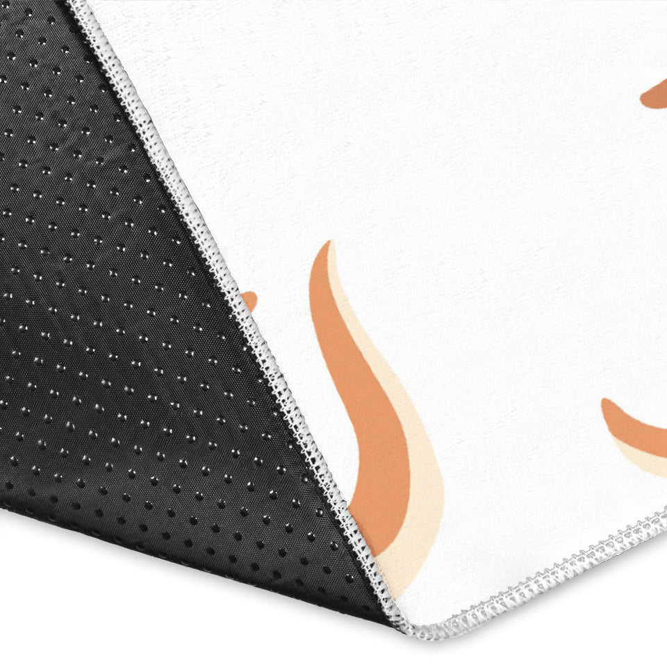 Cute Kangaroo Pattern Area Rug