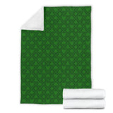 Casino Cards Suits Pattern Print Design 04 Premium Blanket
