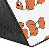 Clown Fish Pattern Print Design 05 Area Rug