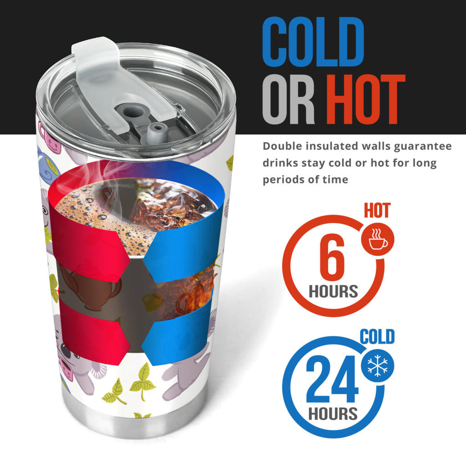 Cute Koalas Teapots Tea Tumbler