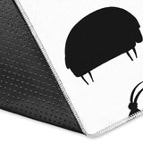 Goat Ram Pattern Area Rug