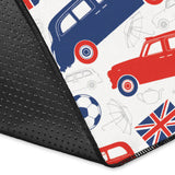 British Pattern Print Design 03 Area Rug