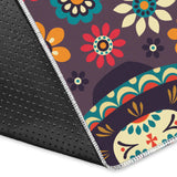 Sugar Skulls Flower Maxican Pattern Area Rug