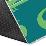 Crocodile Pattern Area Rug