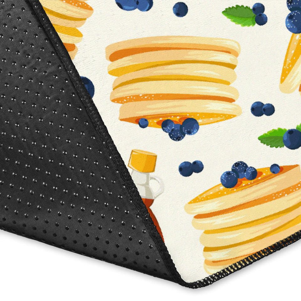 Pancake Pattern Print Design 02 Area Rug