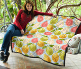 Guava Design Pattern Premium Quilt