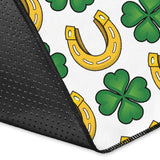 Horseshoes Pattern Print Design 04 Area Rug