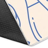 Cute Sushi Icon Pattern Area Rug