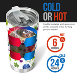 Grape Pattern Tumbler