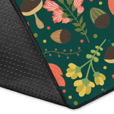 Squirrel Pattern Print Design 03 Area Rug