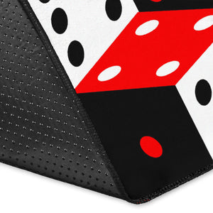 Dice Pattern Print Design 02 Area Rug