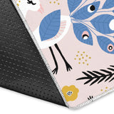 Cute Peacock Pattern Area Rug